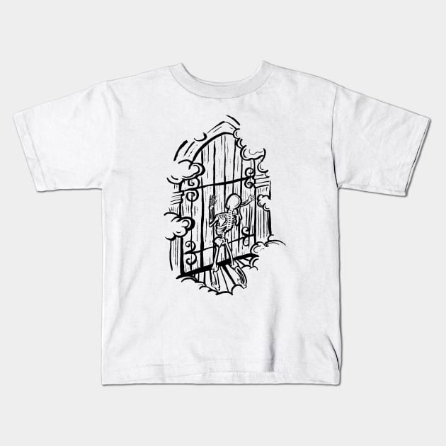 Knocking on Heaven's door Kids T-Shirt by Uglyblacksheep